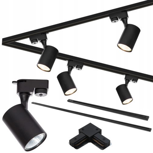 Set led schienensystem - set,