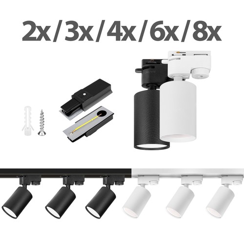 Phasen schienensystem 2 m - schienensystem, 1/2