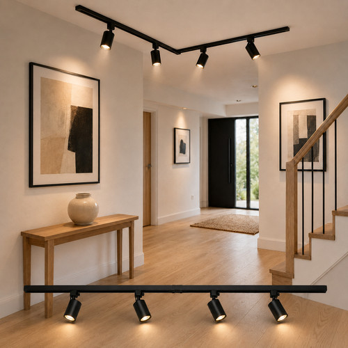 Schienensystem lampen set - schienensystem,