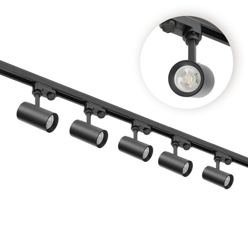 Schienensystem komplett set - komplett-set, 5x